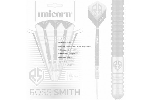 Ross Smith Two-Tone 90% 24 gram Steeltip (Preview 3)