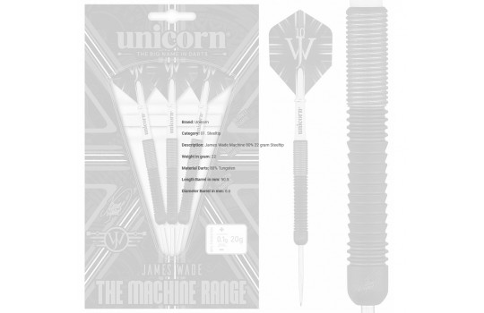 James Wade Machine 80% 22 gram Steeltip (Preview 3)