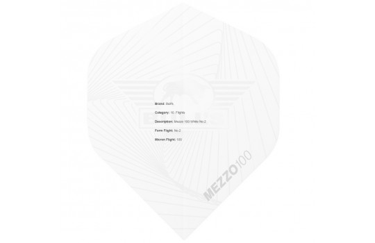 Mezzo 100 White No.2