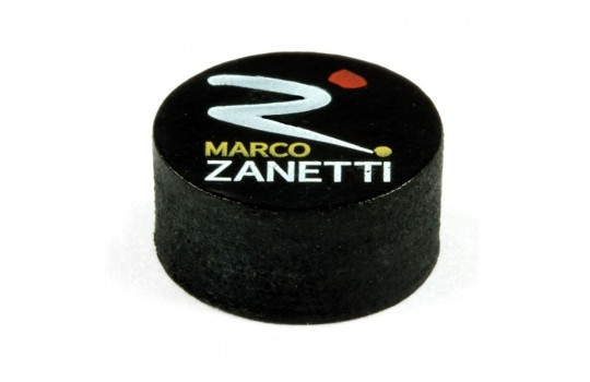 Cue Tip Marco Zanetti Laminated Black ø 14 Medium-Hard