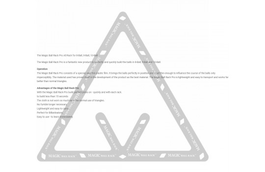 Magic Ball Rack Pro All ø ball 57,2mm