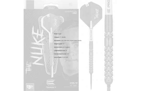 Luke Littler 90% 24 gram Swiss Steeltip