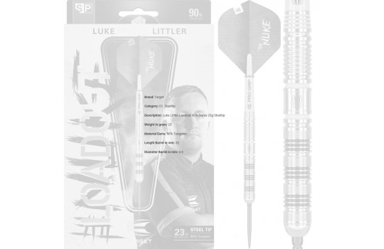 Luke Littler Loadout 90% Swiss 23g Steeltip