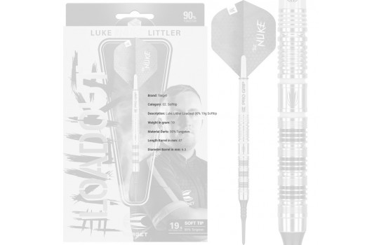 Luke Littler Loadout 90% 19g Softtip