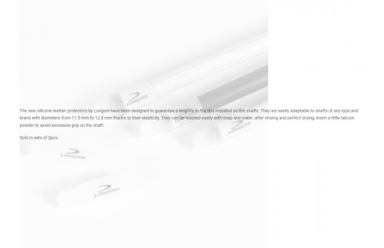 Προτέκτορας για Πετσάκι Στέκας Longoni Silicon 11,5 - 12,8mm (Set 3 τεμάχια) (Preview 4)