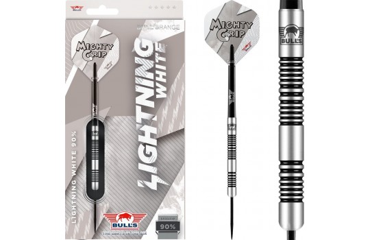 Lightning White 90% 21 gram Steeltip