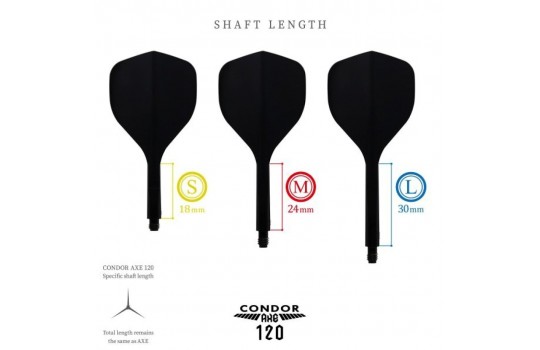 Condor Axe 120 Trifin Black No.2 S