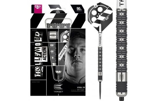Chris Dobey Hollywood Action 90% Swiss 22 gram Steeltip