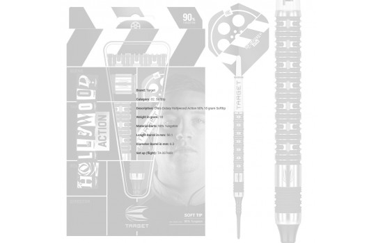 Chris Dobey Hollywood Action 90% 18 gram Softtip