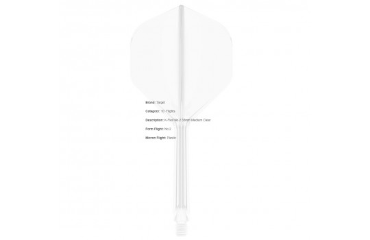 K-Flex No.2 33mm Medium Clear
