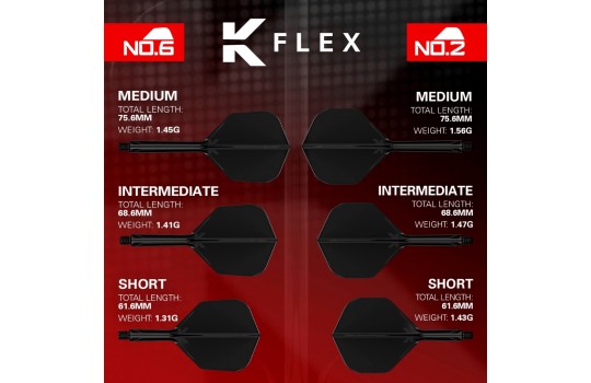 K-Flex No.2 33mm Medium Red