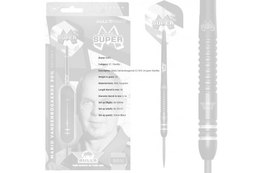 Mario Vandenbogaerde E2 90% 24 gram Steeltip