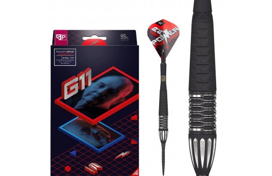 Phil Taylor Raw Power G11 95% 26g Swiss Steeltip