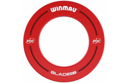PDC Blade 6 Dartboard Surround Winmau Red