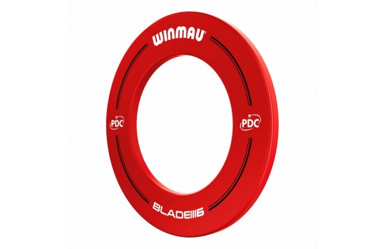 PDC Blade 6 Dartboard Surround Winmau Red