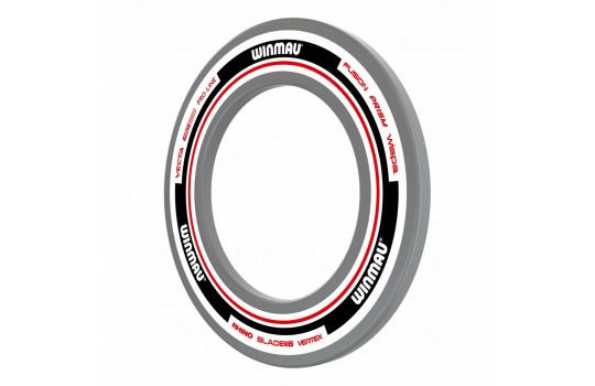 Advance White Red Dartboard Surround Winmau