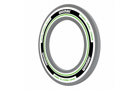 Advance White Green Dartboard Surround Winmau