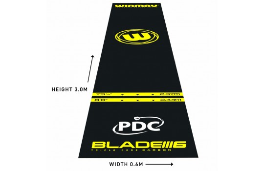 Winmau Pro Zone Essential PVC Dart Mat