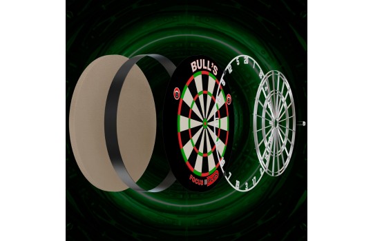 BULL'S Focus II Plus Dart Board
