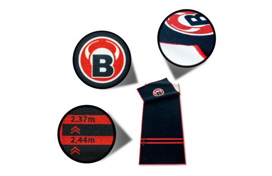BULL'S Carpet Mat Black 170