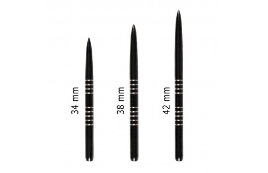 BULL'S GP1 Dart Point Black 34 mm