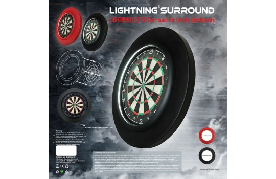 Bulls LED PU Surround Red