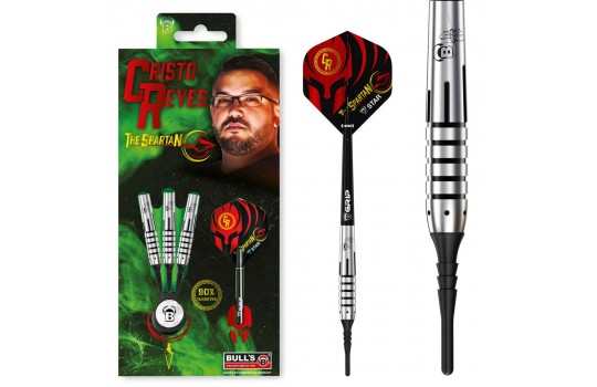 BULL'S Cristo Reyes Soft Dart, 90% Tungsten