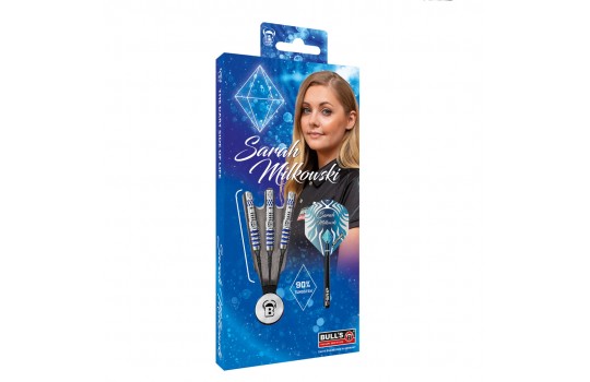 BULL'S Sarah Milkowski Soft Dart, 90 % Tungsten