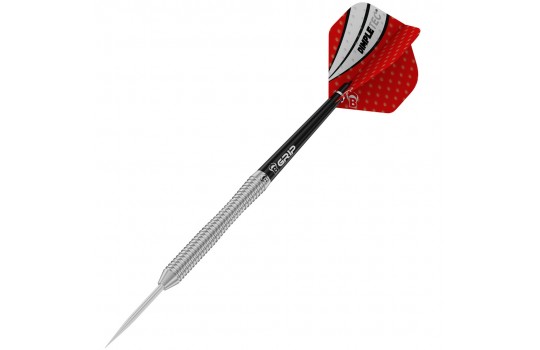 BULL'S Dot D2 90% Tungsten Steel Dart 24 Gr.
