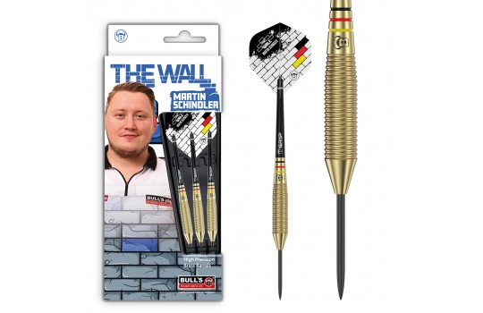BULL'S Martin Schindler Natural Brass Steel Dart 21 Gr.
