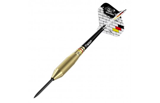 BULL'S Martin Schindler Natural Brass Steel Dart 21 Gr.