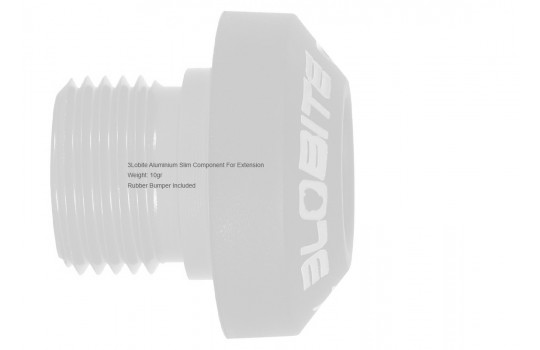 3Lobite Aluminium Slim Blue Component For Extension (Rubber Bumper Included) - VIDEO (Preview 4)