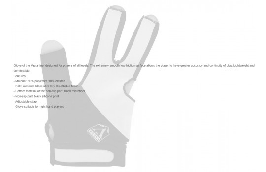 Glove Vaula Yellow DX TG Large (for the Right Hand) (Preview 5)