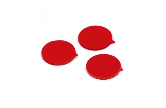 Tip Pad Στέκας Red Fiber ø14mm (3 τεμάχια) (Preview 2)