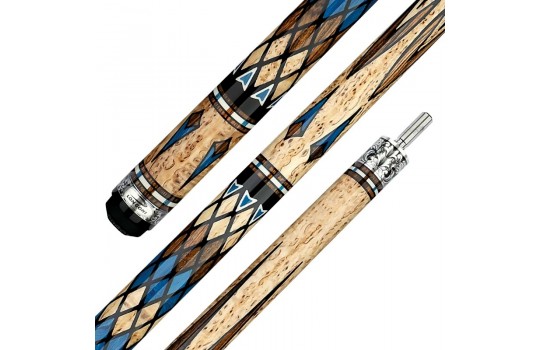 Cue Longoni Masai Cyan Silver - Luna Nera (Preview 1)