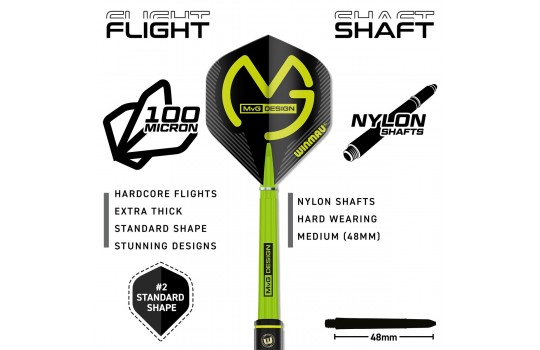MvG Michael van Gerwen Steel tip 21g (Preview 3)