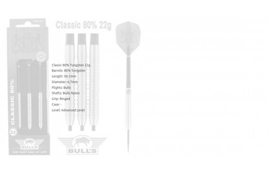 CLASSIC 80% Tungsten 22g  (Preview 3)