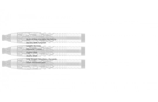 Birds of Prey Kite 80% 20g Softtip (Preview 3)