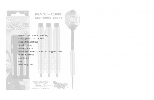 Max Hopp MAX Stainless Steel 21g (Preview 3)