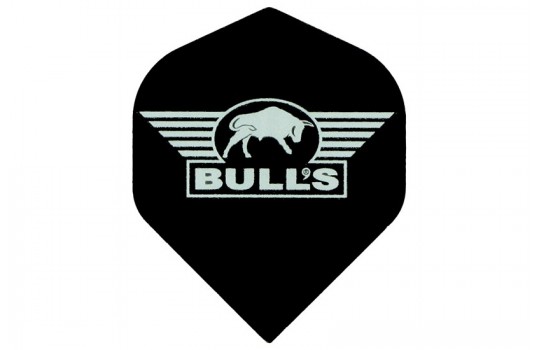 POWERFLITE L Black Silver Bulls logo
