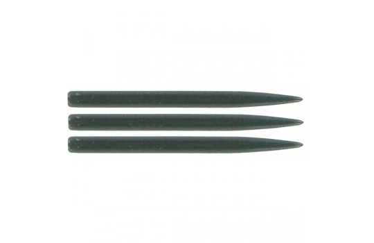 BULLS STEEL DART POINTS - 35mm - Black