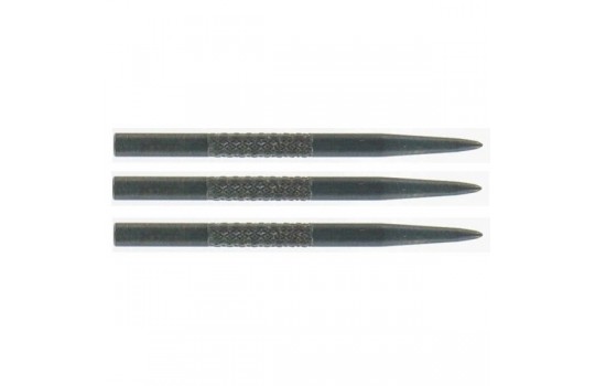 BULLS KNURLED GRIP POINTS - 35mm Black