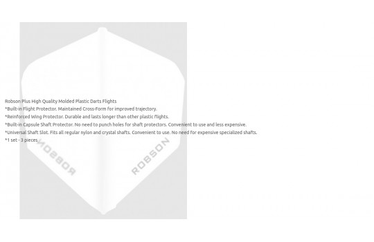 Robson Plus Flight Std. White (Preview 3)