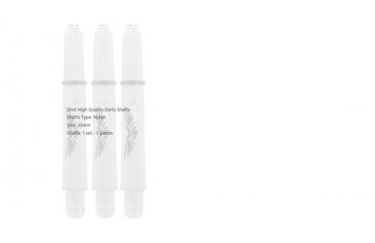 Eagle Claw Shaft Clear Black Short + rg.