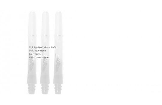Eagle Claw Shaft Clear Red In Between + rg.