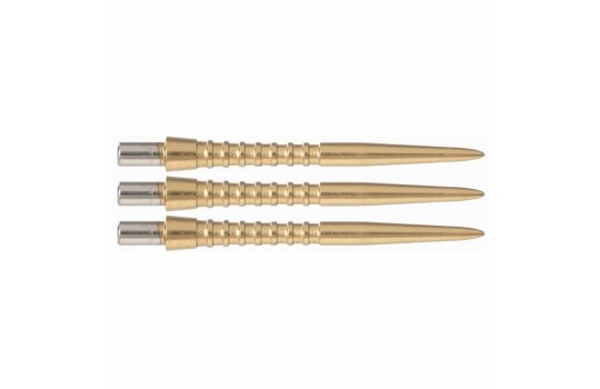 Storm Point Grooved - Gold - 30 mm