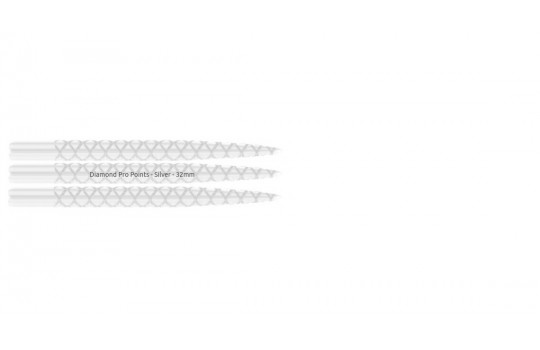 TARGET Diamond Pro Points - Silver - 32mm