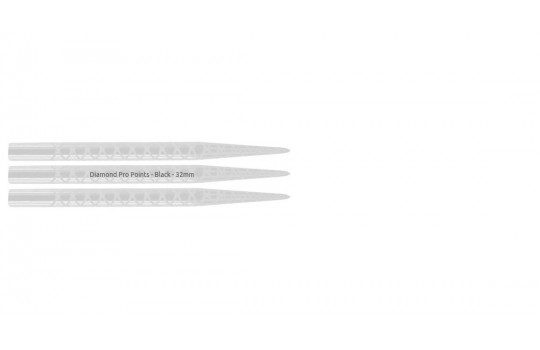 TARGET Diamond Pro Points - Black - 32mm