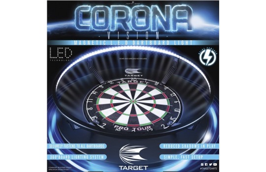 Target Corona Dartboard Vision Light