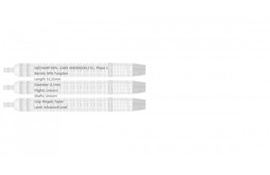 Phase 3 90% TUNGSTEN - GARY ANDERSON 21G (Preview 4)